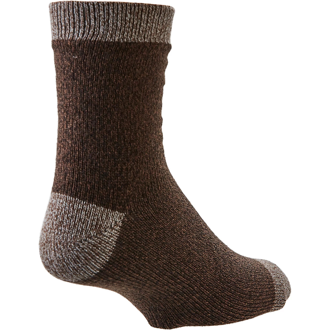 1 Pair Magellan Outdoors Heel Toe Marl Contrast Lodge Socks (Hombre)