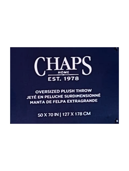 Chaps Home 50 x 70 '' Blanket - oversezed