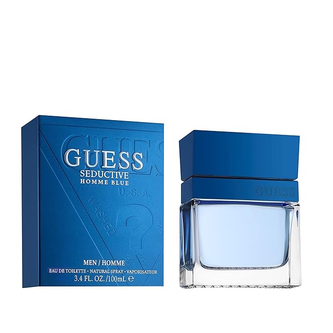 GUESS Seductive Homme Blue – EAU de Toilette – 3.4 FL OZ