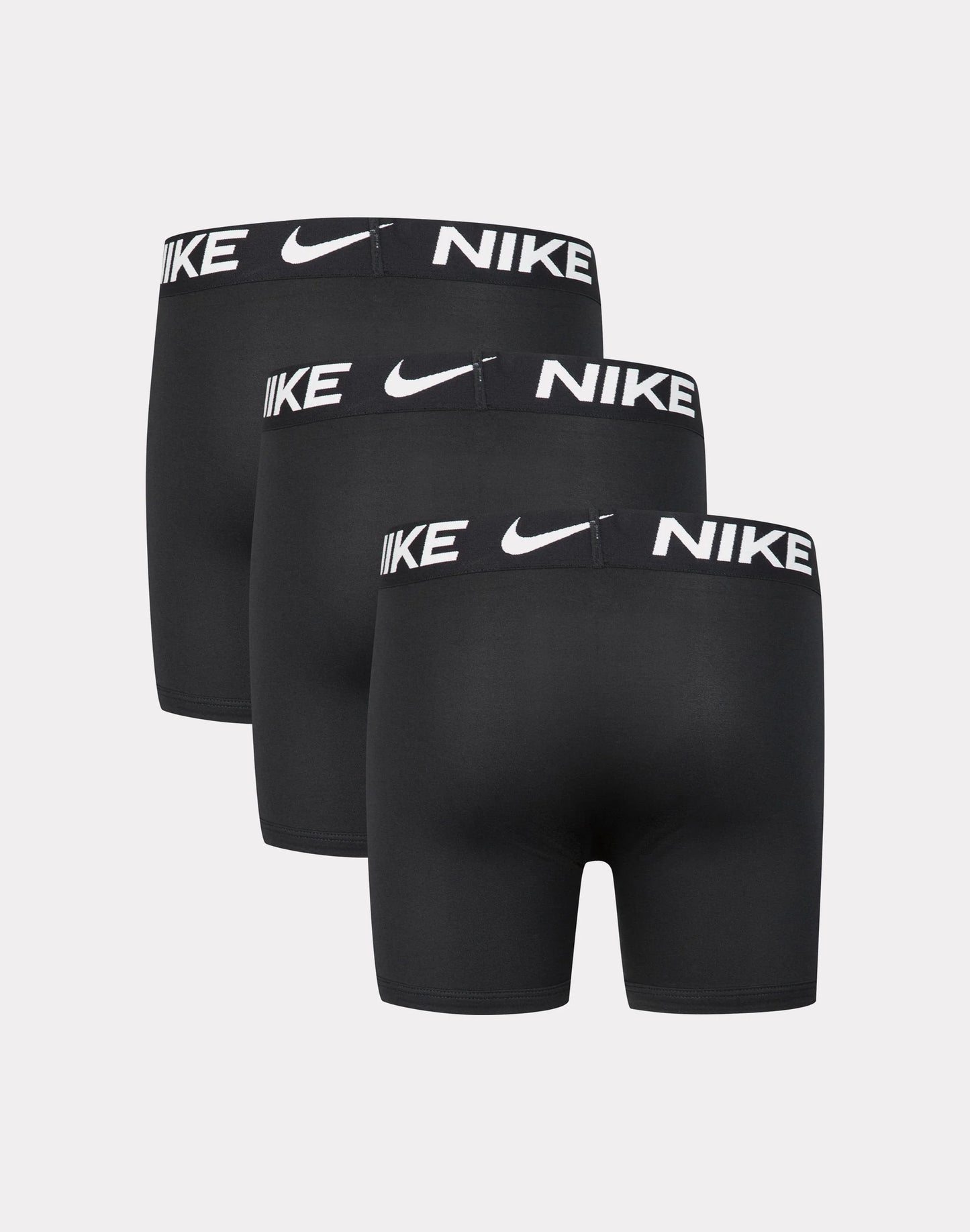 Boxer Nike. Dri-Fit Essentials Micro. Smooth, Sweat-Wicking Microfiber – Youth - Negro, Gris, Negro