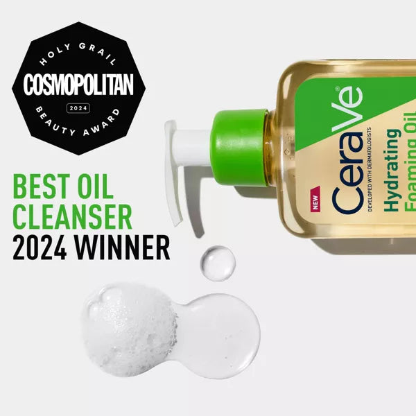 CeraVe Hydrating Oil Face Cleanser - 12 FL OZ