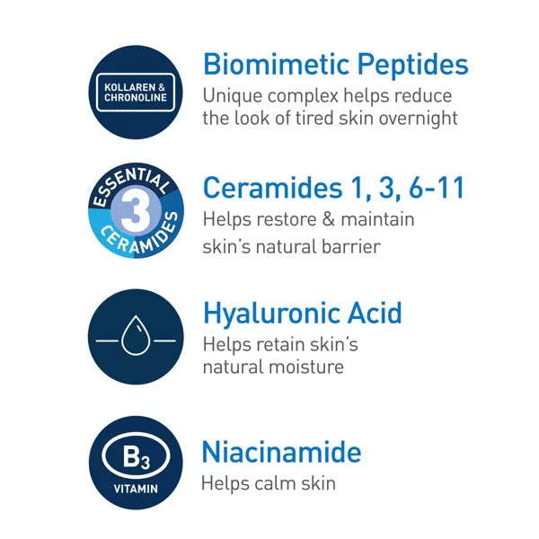 CeraVe Skin Renewing Night Cream Face Moisturizer - 1.7 fl oz