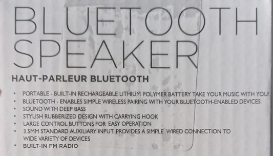 Proscan Bluetooth Speaker. IPX4 Waterproof