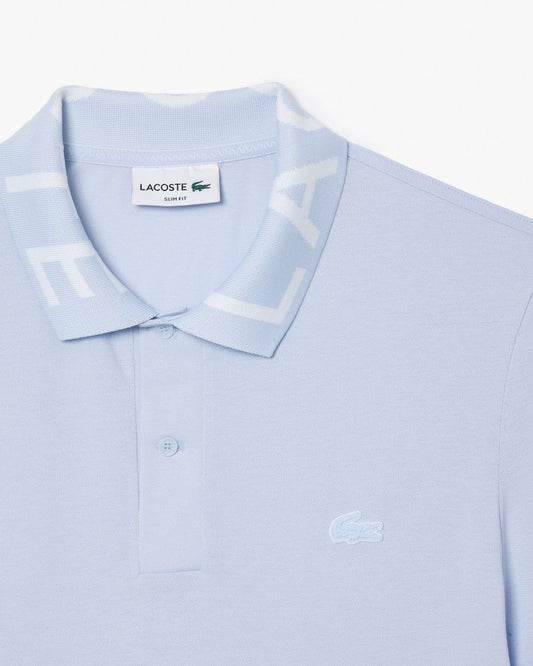 Polo Lacoste Slim Fit para hombre – Azul claro