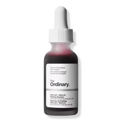 The Ordinary Solución Exfoliante de Alta Potencia con AHA 30% + BHA 2% para Iluminar - 30 mL - Ulta Beauty