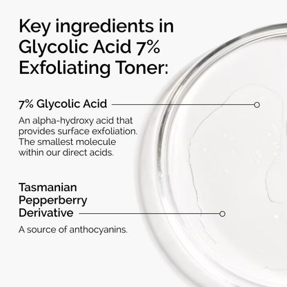 The Ordinary Solución Tónica con Ácido Glicólico al 7% - Ulta Beauty