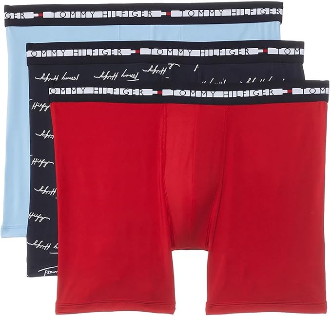 3 Pack Tommy Hilfiger Boxer Briefs – Comfort +