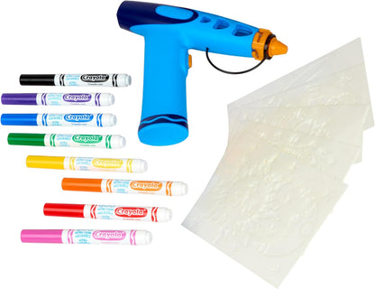 Crayola Kit de Arte en Aerosol con Aerógrafo y Marcadores