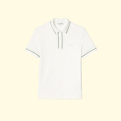 Polo Lacoste Regular Fit para hombre – Blanco