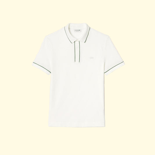 Polo Lacoste Regular Fit para hombre – Blanco