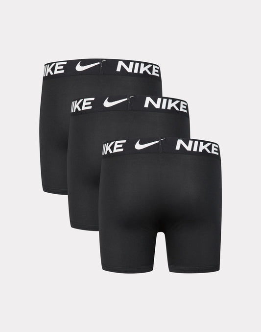 Boxer Nike. Dri-Fit Essentials Micro. Smooth, Sweat-Wicking Microfiber – Youth - Negro, Gris, Negro