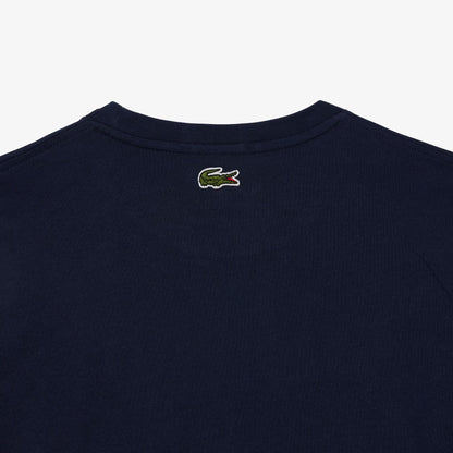 Camiseta unisex de algodón pesado – Azul navy (Regular Fit) - Lacoste