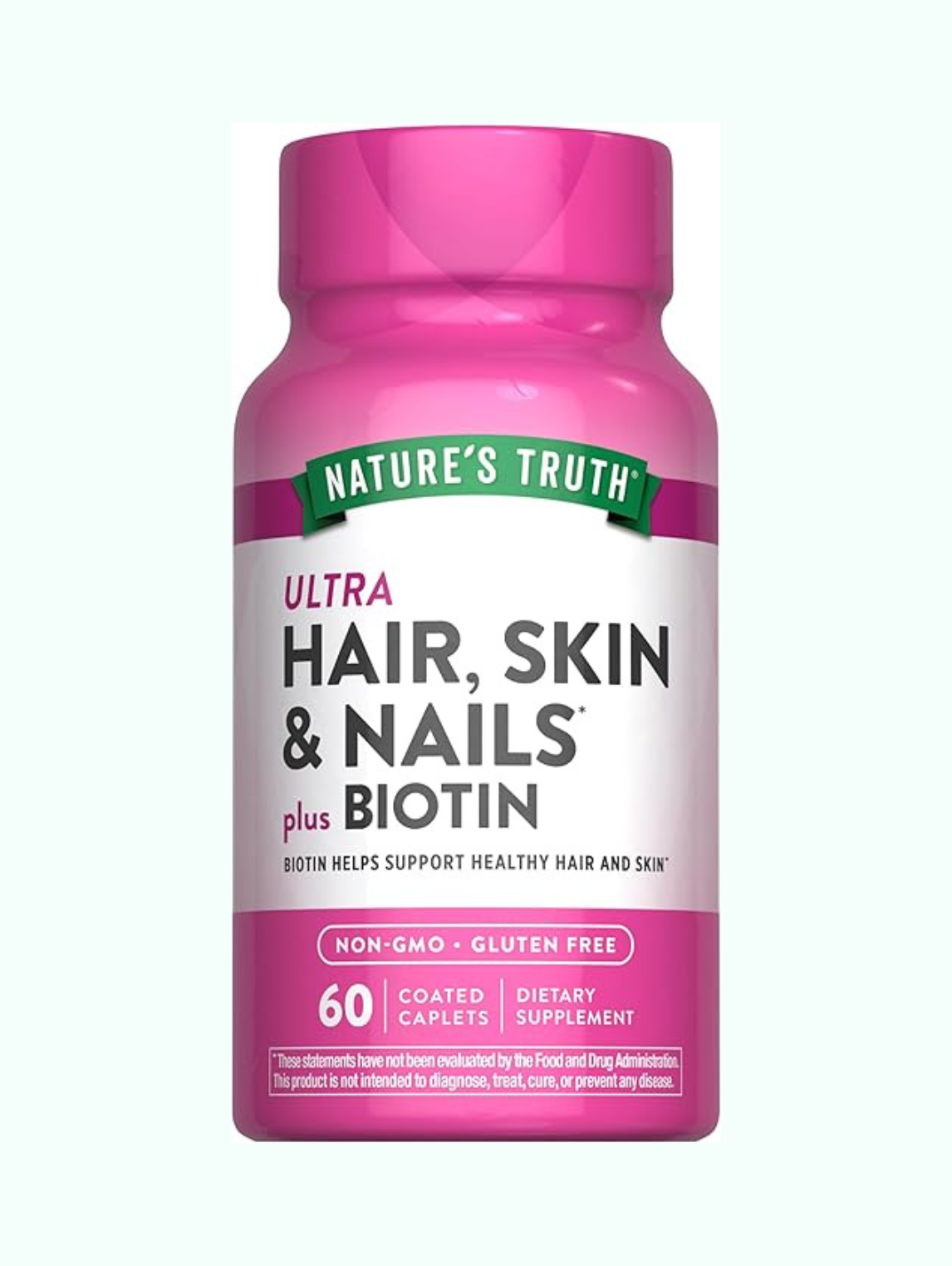 Nature’s Truth – Ultra Hair, Skin & Nails with Biotin. 60 Caplets
