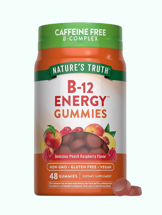 Nature’s Truth – Gomitas de Energía con Vitamina B-12 – 48 unidades
