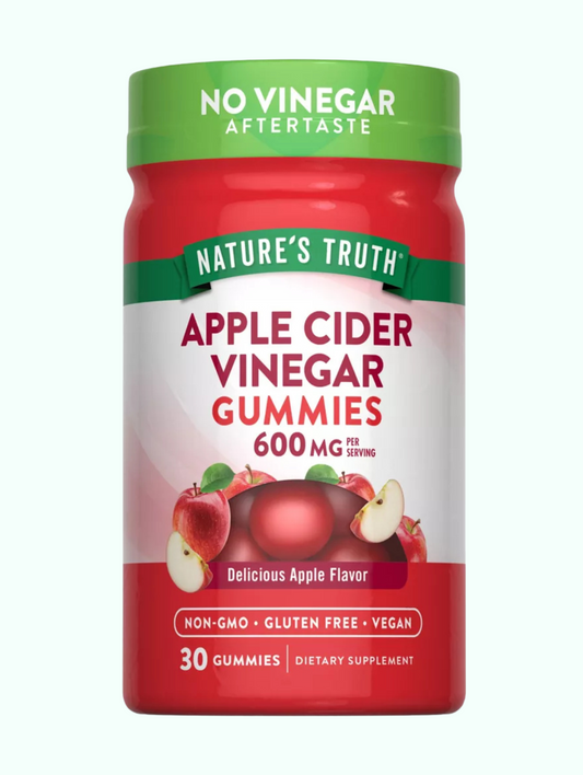 Nature’s Truth – Gomitas de Vinagre de Sidra de Manzana – 30 unidades