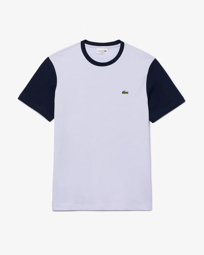 Camiseta Regular Fit para hombre – Azul claro / Azul navy